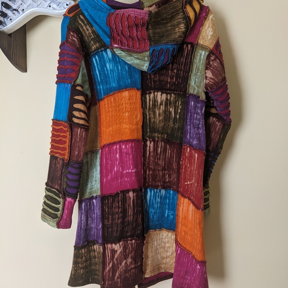 Greater Good Network Cotton Patchwork Jacket - image 5